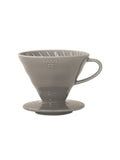 Photo of HARIO V60-02 Dripper (Ceramic) ( Grey ) [ HARIO ] [ Pourover Brewers ]