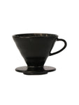 Photo of HARIO V60-02 Dripper (Ceramic) ( Matte Black ) [ HARIO ] [ Pourover Brewers ]