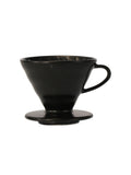 Photo of HARIO V60-02 Dripper (Ceramic) ( Matte Black ) [ HARIO ] [ Pourover Brewers ]