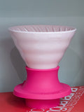 Photo of HARIO V60-02 SWITCH Immersion Dripper (200ml/6.76oz) (Ceramic) ( ) [ HARIO ] [ Steep and Release Brewers ]