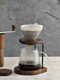 Photo of HARIO Drip Stand Set (Walnut) ( ) [ HARIO ] [ Other ]