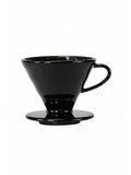 Photo of HARIO V60-02 Dripper (Ceramic) ( Black ) [ HARIO ] [ Pourover Brewers ]