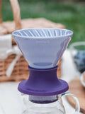 Photo of HARIO V60-02 SWITCH Immersion Dripper (200ml/6.76oz) (Ceramic) ( ) [ HARIO ] [ Steep and Release Brewers ]