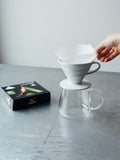 Photo of HARIO METEOR V60-02 Abaca Speed Filters (50-Pack) ( ) [ HARIO ] [ Paper Filters ]