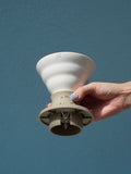 Photo of HARIO V60-02 SWITCH Immersion Dripper (200ml/6.76oz) (Ceramic) ( ) [ HARIO ] [ Steep and Release Brewers ]