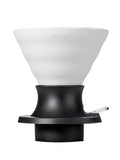 Photo of HARIO V60-02 SWITCH Immersion Dripper (200ml/6.76oz) (Ceramic) ( White ) [ HARIO ] [ Steep and Release Brewers ]