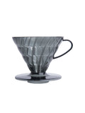 Photo of HARIO V60-02 Dripper (Plastic) ( Grey Standard (JP EN) ) [ HARIO ] [ Pourover Brewers ]