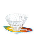 Photo of Hario V60-02 "Surfboard" Dripper (Glass) ( Life Saver ) [ HARIO ] [ Pourover Brewers ]