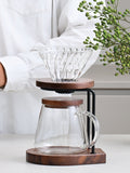 Photo of HARIO Drip Stand Set (Walnut) ( ) [ HARIO ] [ Other ]