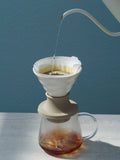 Photo of HARIO V60-02 SWITCH Immersion Dripper (200ml/6.76oz) (Ceramic) ( ) [ HARIO ] [ Steep and Release Brewers ]