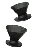 Photo of HARIO V60-01 NEO Dripper (Tritan) (Black) ( ) [ HARIO ] [ Pourover Brewers ]