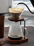 Photo of HARIO Drip Stand Set (Walnut) ( ) [ HARIO ] [ Other ]