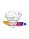 Photo of Hario V60-02 "Surfboard" Dripper (Glass) ( Hawaiian Sunset ) [ HARIO ] [ Pourover Brewers ]