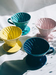 Photo of HARIO V60-02 Dripper (Ceramic) ( ) [ HARIO ] [ Pourover Brewers ]