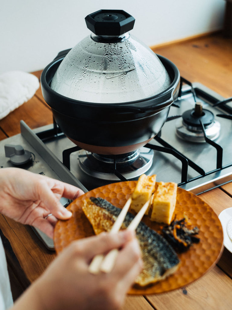 Hario Japanese Rice Cooker Pot, Heatproof Ceramic