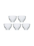 Photo of HARIO Heatproof Yunomi Glass (170ml/5.7oz) (5-Pack) ( Default Title ) [ HARIO ] [ Coffee Glasses ]