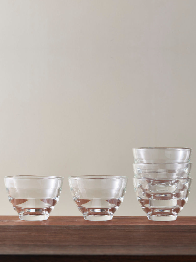 HARIO Heatproof Yunomi Glass (170ml/5.7oz) (5Pack) Hario Canada