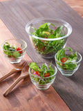 Photo of HARIO Heatproof Yunomi Glass (170ml/5.7oz) (5-Pack) ( ) [ HARIO ] [ Coffee Glasses ]