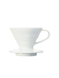Photo of HARIO V60-01 Dripper (Ceramic) ( White ) [ HARIO ] [ Pourover Brewers ]