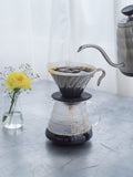 Photo of HARIO V60-02 Metal Dripper (Silver) ( ) [ HARIO ] [ Pourover Brewers ]