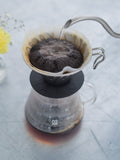 Photo of HARIO V60-02 Metal Dripper (Silver) ( ) [ HARIO ] [ Pourover Brewers ]