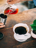 Photo of HARIO V60 MUGEN Dripper (Ceramic) ( ) [ HARIO ] [ Pourover Brewers ]