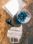 Photo of HARIO V60 MUGEN Dripper Set (Plastic) ( ) [ HARIO ] [ Coffee Kits ]