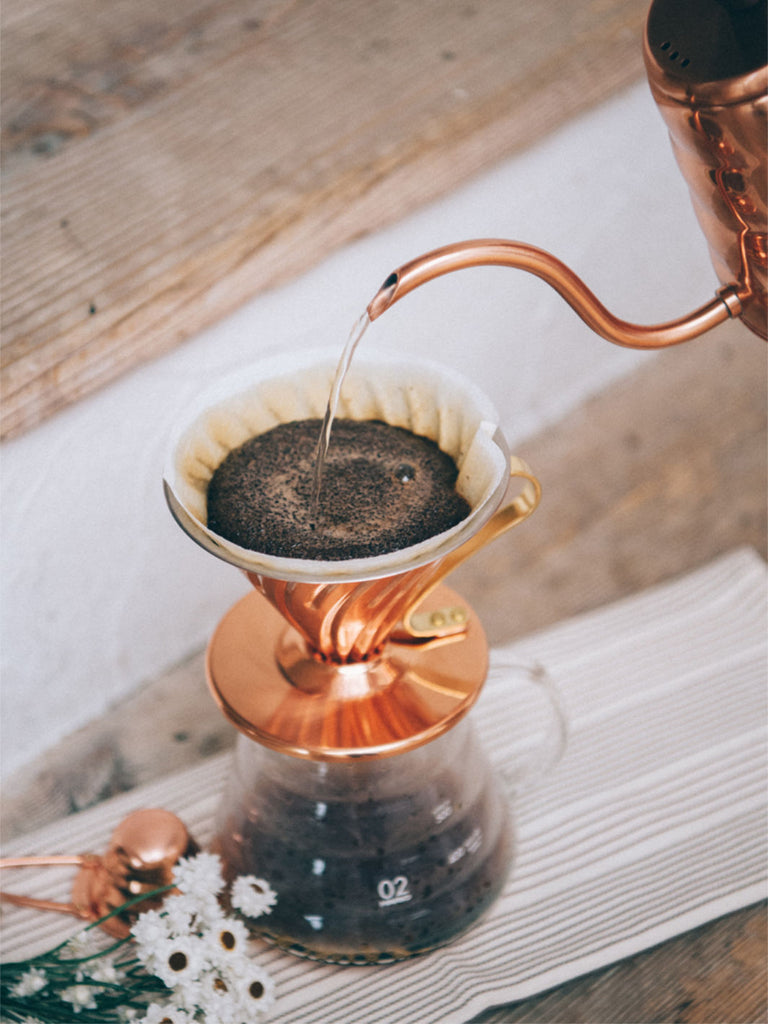 HARIO V60 02 Copper Dripper Raw Hario Canada